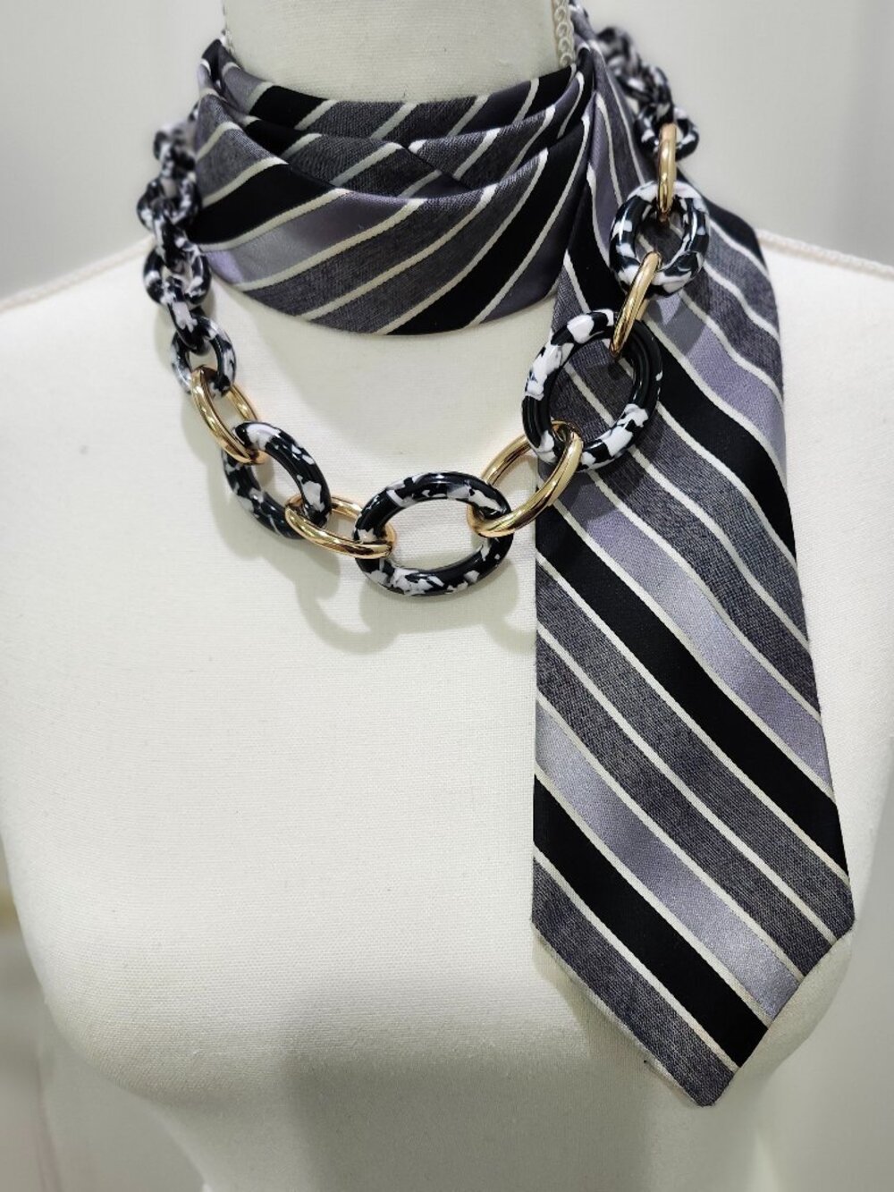 Neckwear and Zebra Print Necklace, Reimagined for Today’s Trendy Look